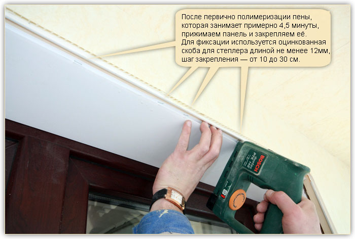 Откосы пластиковыми панелями своими рук Откосы пластиковыми панелями своими рук